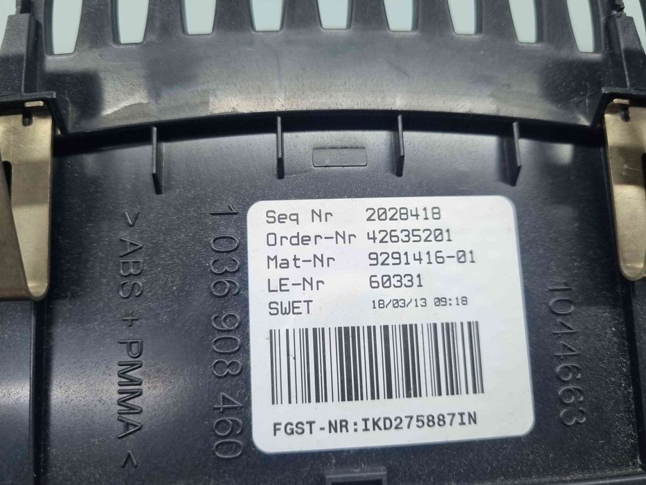 Ceas bord Bmw 5 (F10) [Fabr 2011-2016] 9291416-01