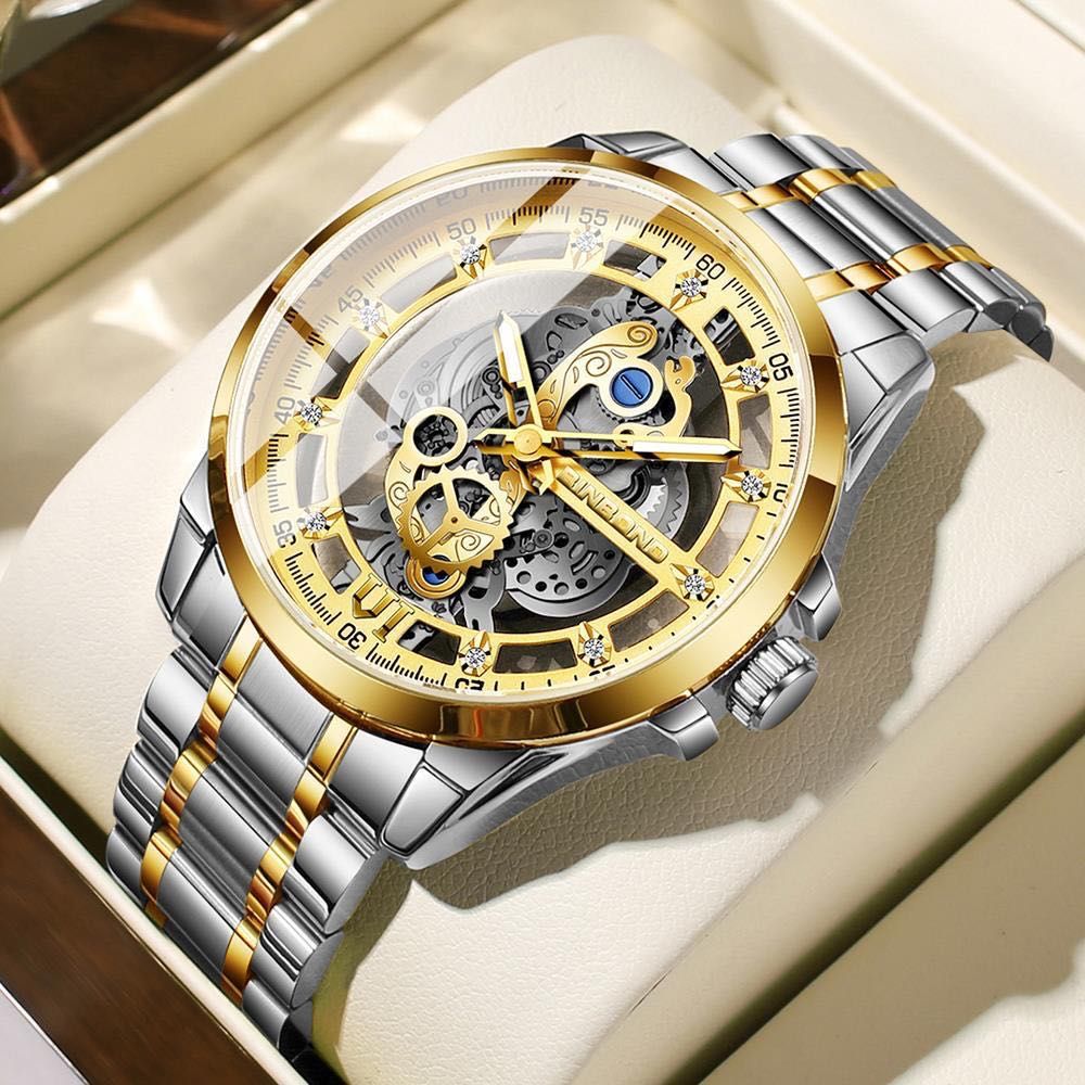 BINBOND lux часы мужские оригинальные ROLEX CASIO CARTIER TISSOT