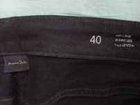 Blugi dama Massimo Dutti 40 high rise skinny leg negri putin purtati