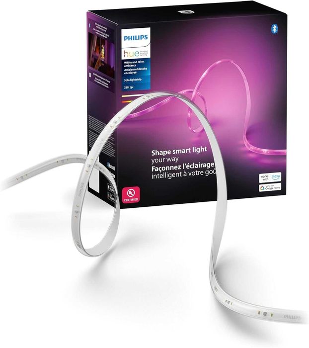 Philips Hue - 5-метрова смарт LED лента (RGBWW, HomeKit)