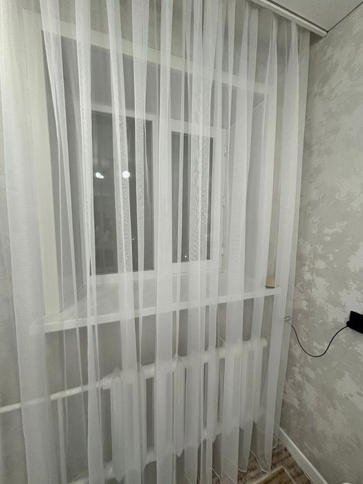 Продам белый тюль сетка