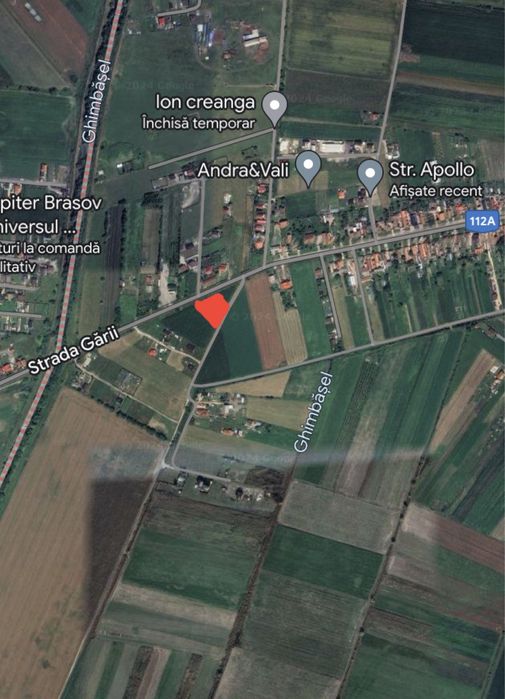 Bod Lot 1800. BOD str. Garii 1800 la 2 drumuri