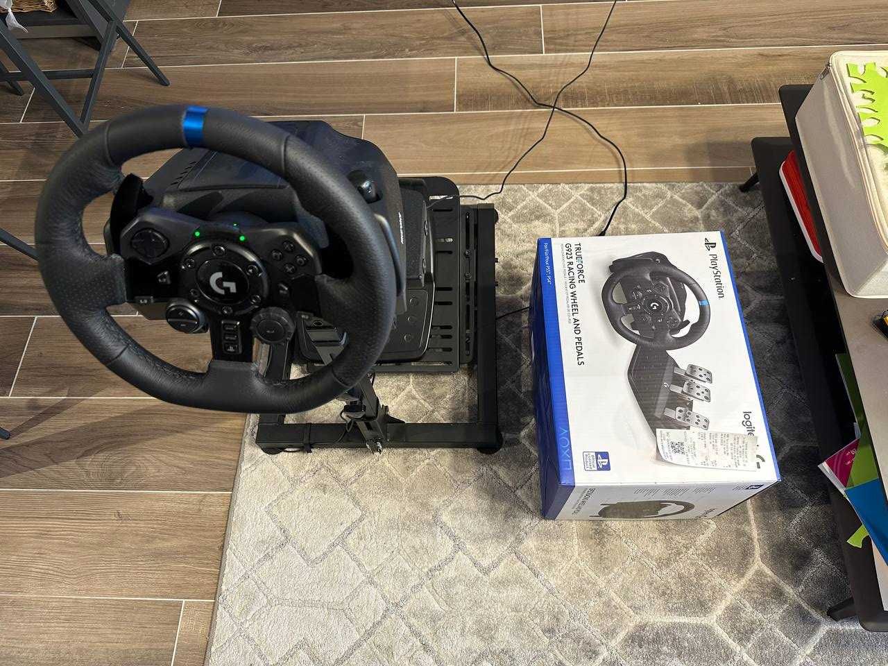 Logitech G923 PS5 PS4 PC + WS Wheel Stand Lite