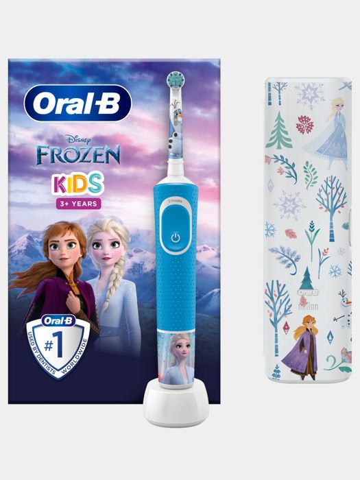 Электрическая зубная щетка для детей Oral-B Vitality Pro Kids Frozen