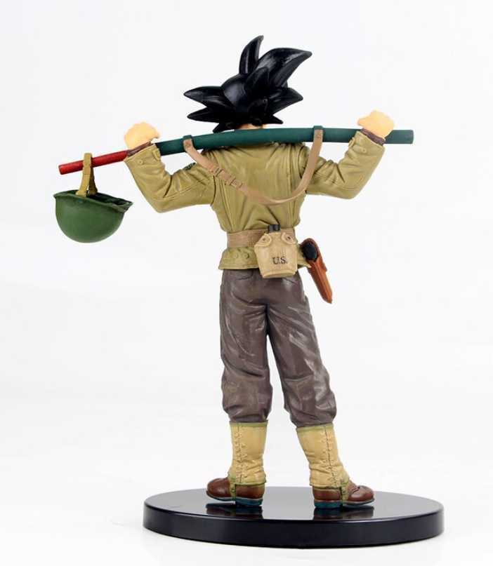 Figurina Goku Dragon Ball Z Super 19 cm anime US army