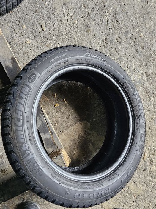 2 anvelope iarna 185 55 15 Michelin 7.2mm 2019