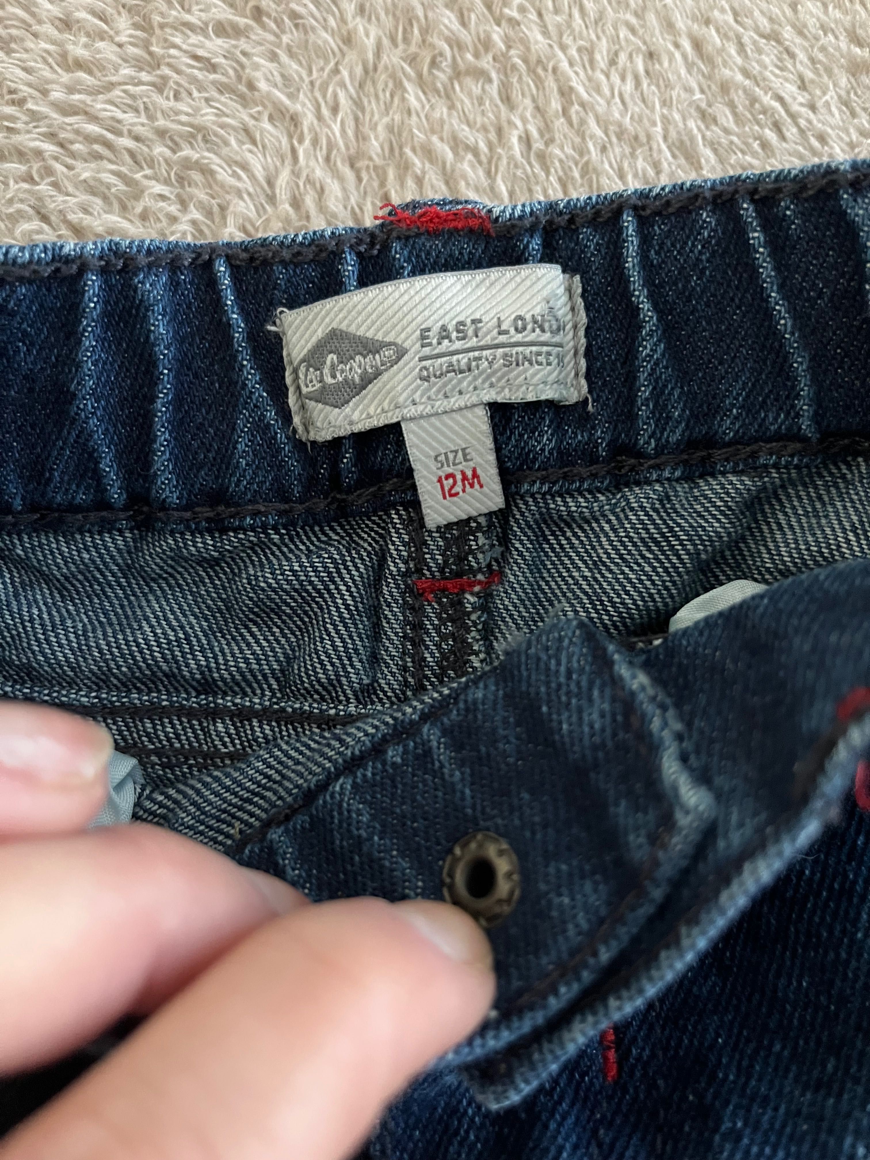 2 бр дънки Lee Cooper унисекс 12 м