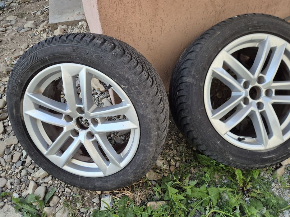 2 Jante audi cu cauciucuri
