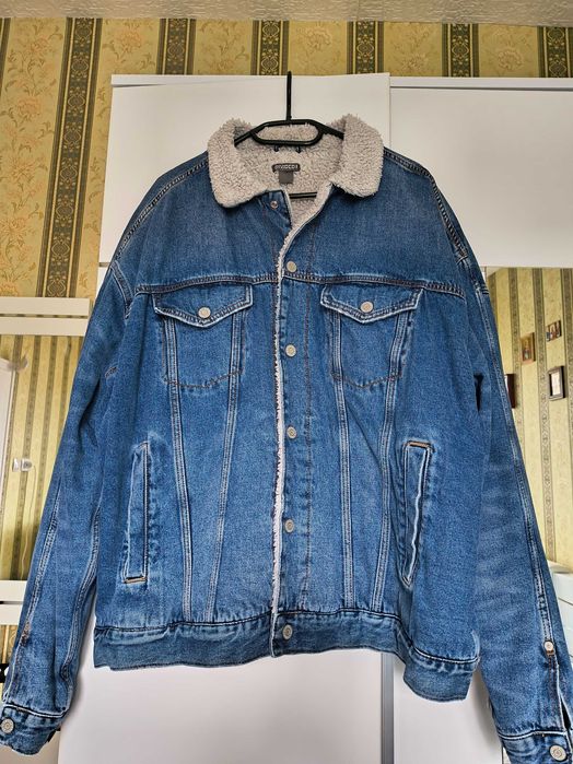 Зимно дънково яке