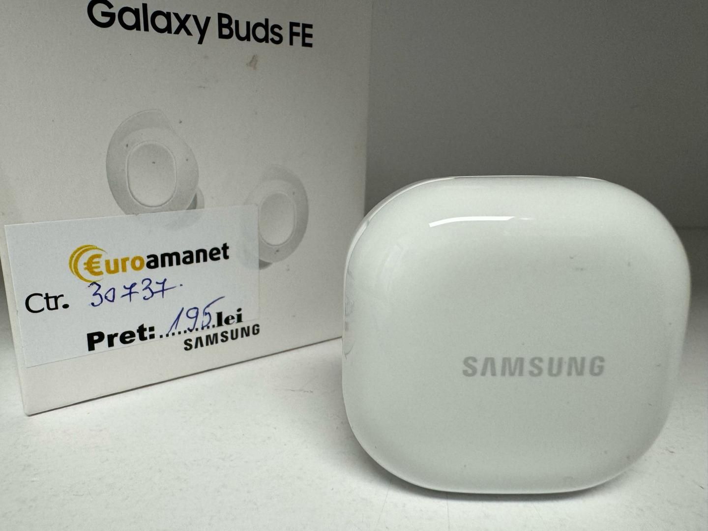 Casti bluetooth Samsung Galaxy Buds FE, White -D-