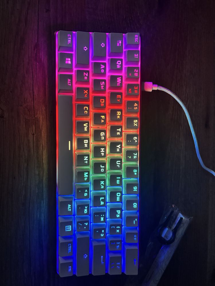 Hyperx alloy origins 60 клавиатура