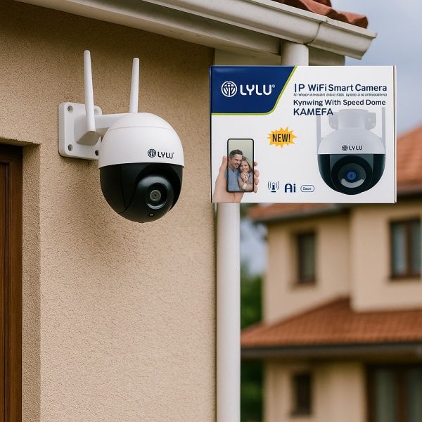 ПРОМО!!! ОХРАНИТЕЛНА WiFi КАМЕРА LyLu 6MP Smart Sphere ptz iCSee app