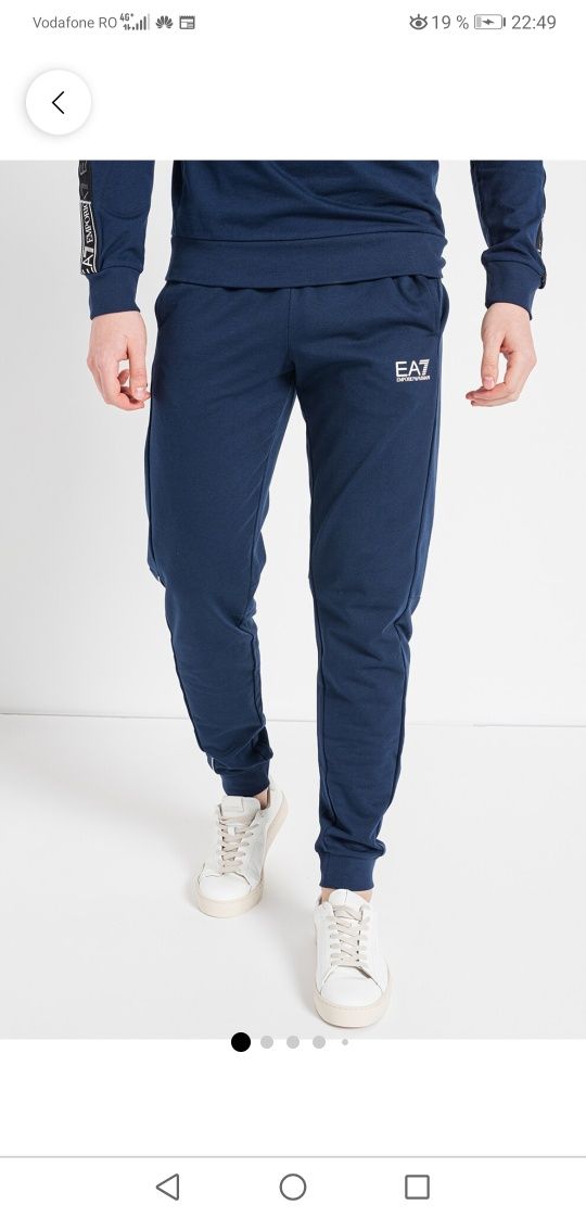 Pantaloni trening barbati Emporio Armani EA7, M, noi.