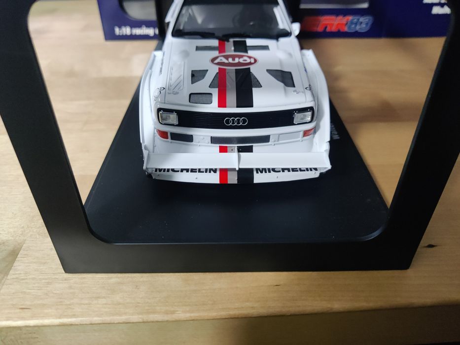 Macheta Audi Sport quattro S1 E2 Winner Pikes Peak 1:18 WERK83