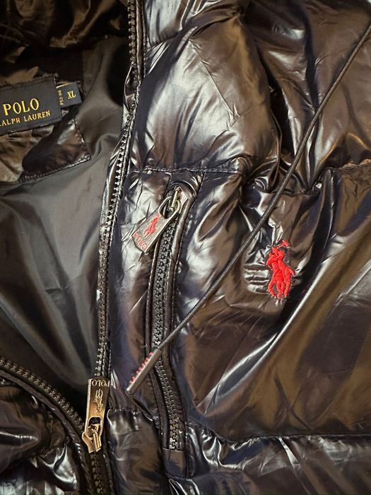 Geci premium polo Ralph lauren negru si bleumarin lucios