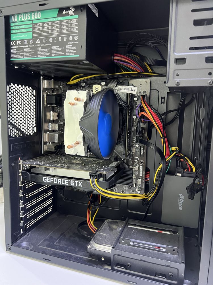 Системный блок XG Core i5-11  ram 16 gb ssd 256 gb HDD 1 Tb GTX 1650