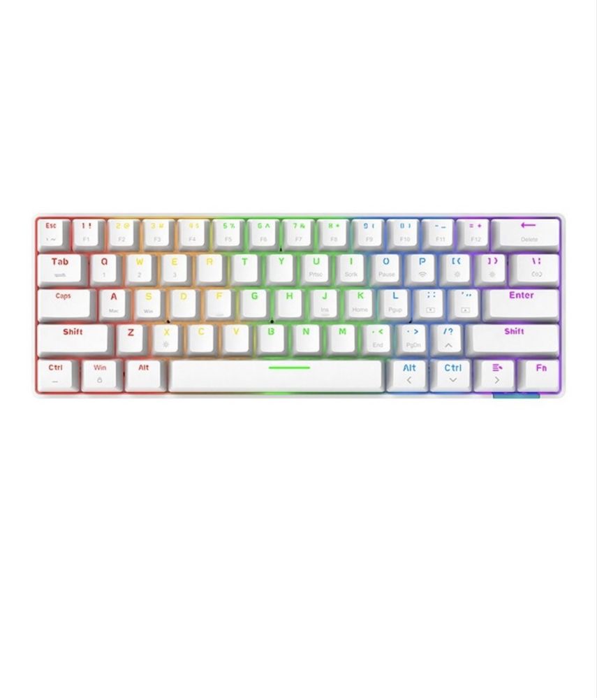 клавиатура ajazz stk61 белый