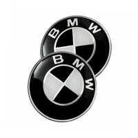 Emblema Logo Capota Portbagaj 82mm 74mm BMW E90 E91 E92 F10 F30 F01