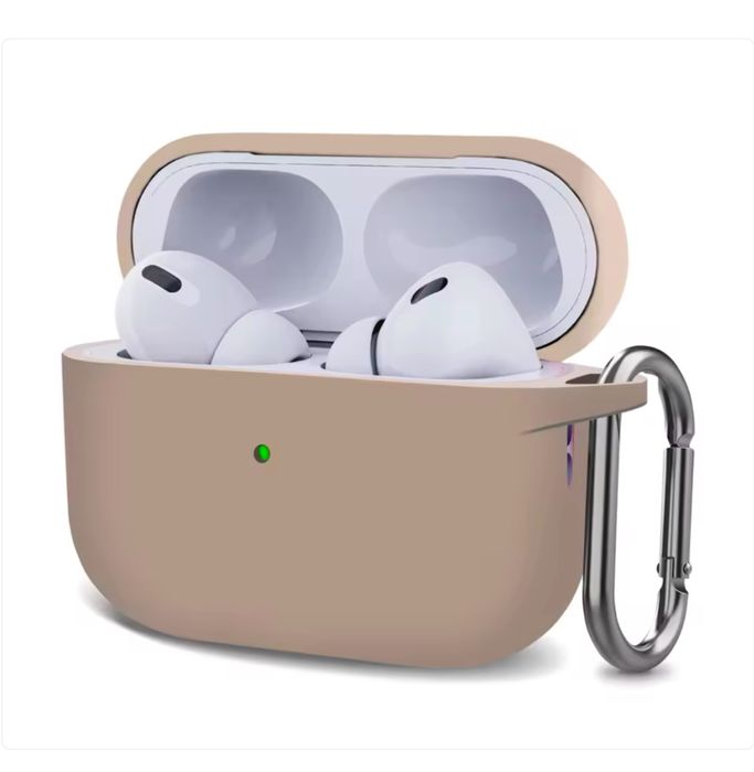 Husa Silicon cu Carabina Cutie Casti Air Pods Pro 1 2 3 4