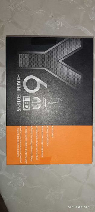 Продается LED-лампа Y6 H4 Mini Lens