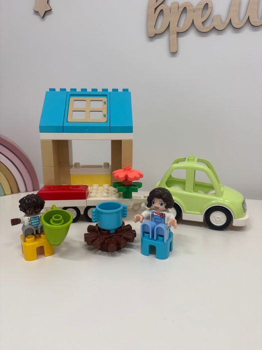 Lego Duplo моята къща на колела. В отлично състояние с всички части!