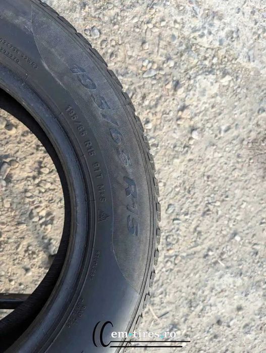 SET 2 Anvelope Iarna 195/65 R15 PIRELLI Winter Cinturato 91T