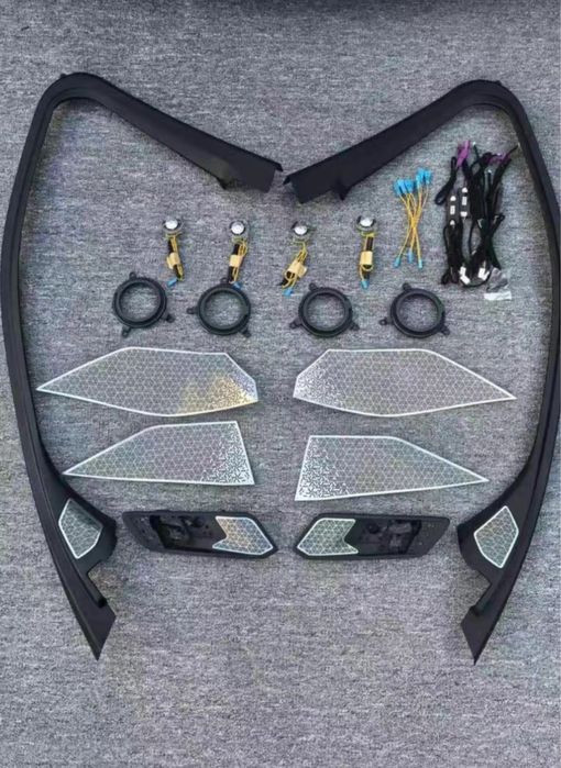 комплекты накладок bowers s wilkins с подсветкдой для bmw i3/3