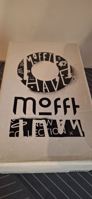 Balerini noi din piele cu tinte Mofft - nr.38