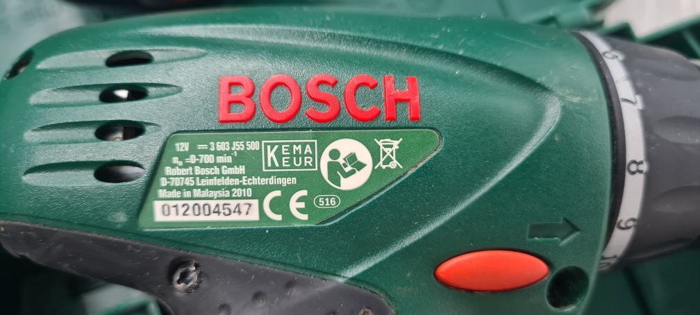 винтоверт Bosch psr-12  Винтоверт бош