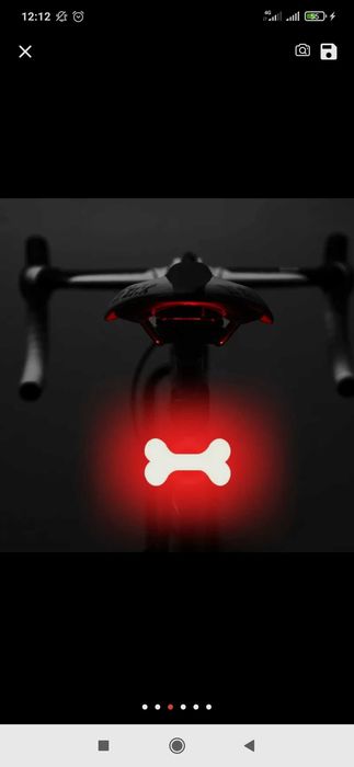 Задний фонарь на велосипед