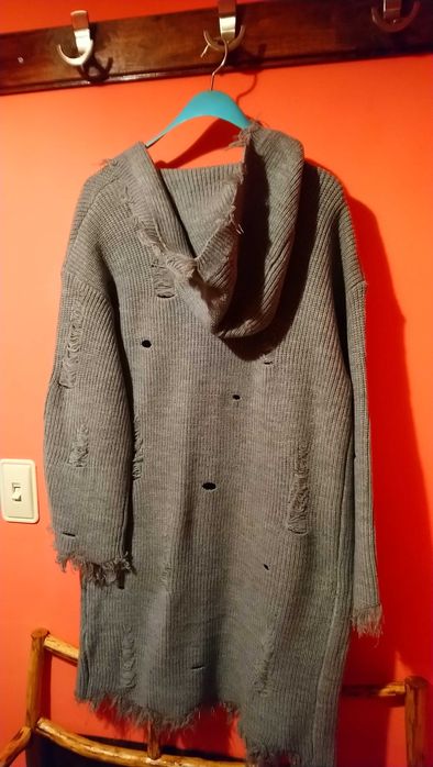 Дълга жилетка акрил M