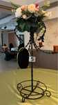 Suport decorativ metalic pentru aranjamente florale-ideal pt eveniment