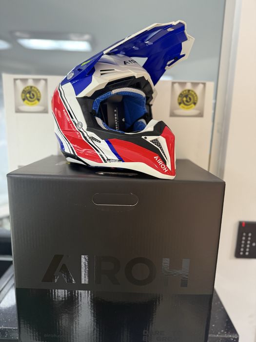 Casca moto Airoh Aviator III *Tic Tac Amanet*