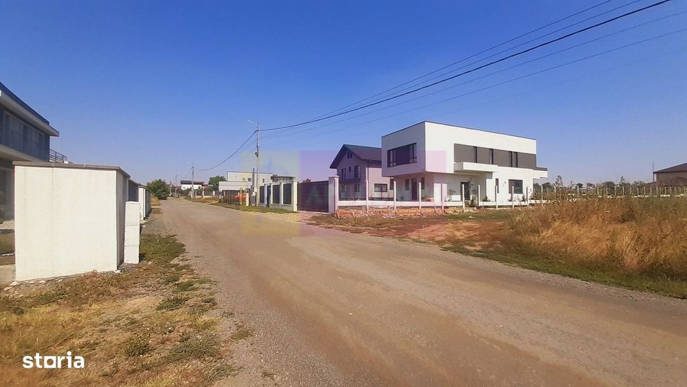 Teren foarte bun pentru mai multe case în Brănești