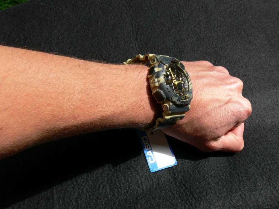 Ceas Sport CASIO G-SHOCK GA-100 CAMUFLAJ Edition-NOU 2025 !!!