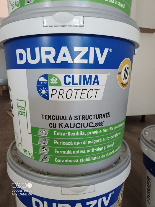 Tencuiala decorativa Duraziv clima protect, granulație 2mm
