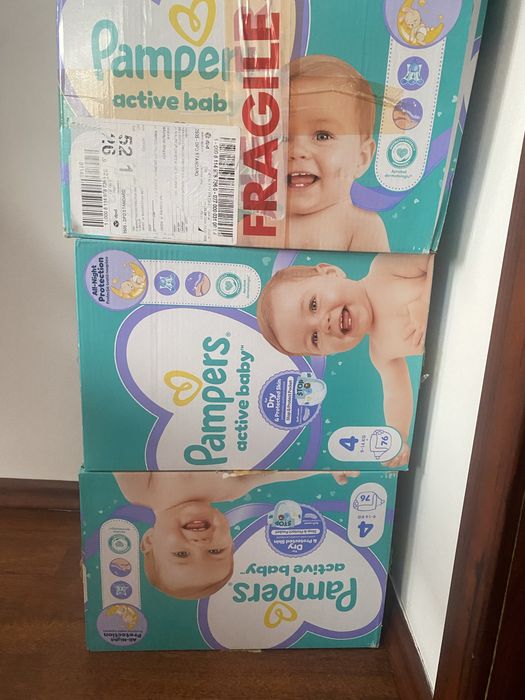 Scutece Pampers nr. 4