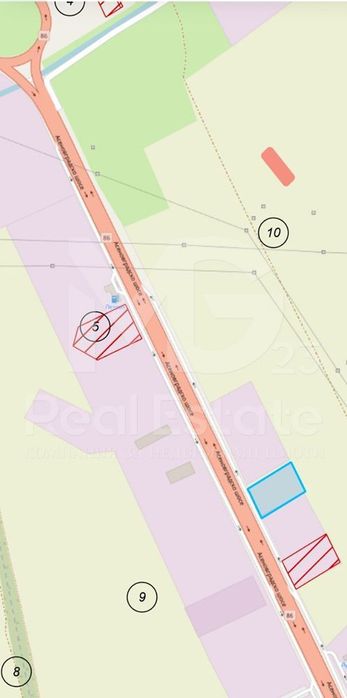 Продава се Парцел в Пловдив, Индустриална зона - Юг - 4468 кв.м за 125 €/кв.м - Снимка #2