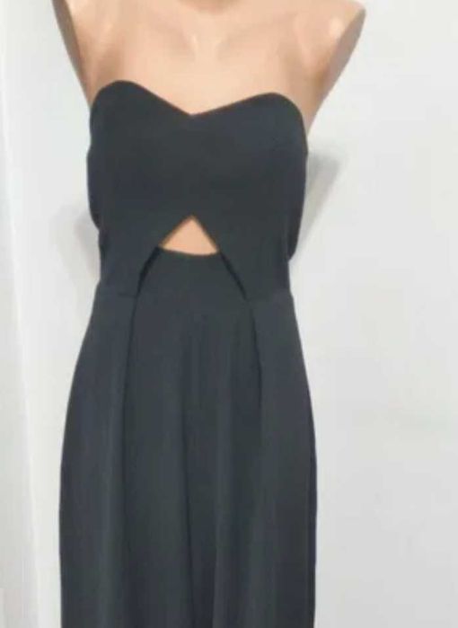 Salopeta eleganta neagra DE OCAZIE