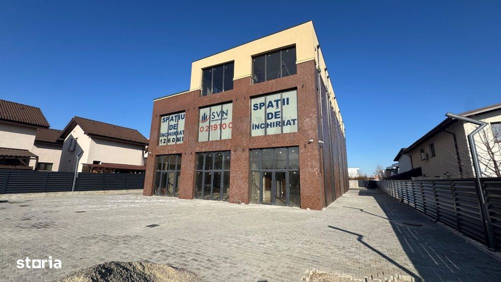 Spatiu comercial de inchiriat in Tunari  vis-a-vis de Amber Forest 200