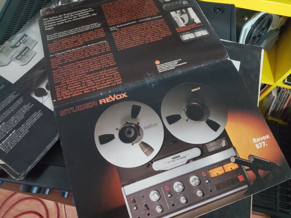 Reviste Hi-Fi, Revox, Marantz, Kenwood