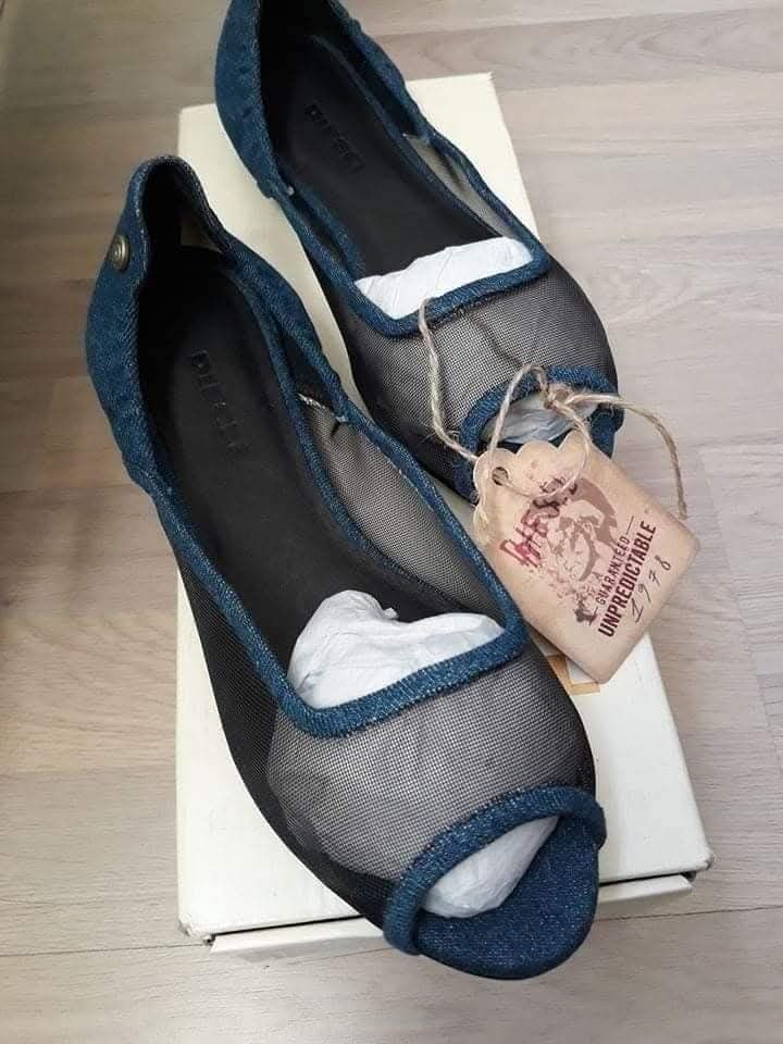DIESEL балеринки и Cafe Noir $140 нови обувки/еспадрили - 36