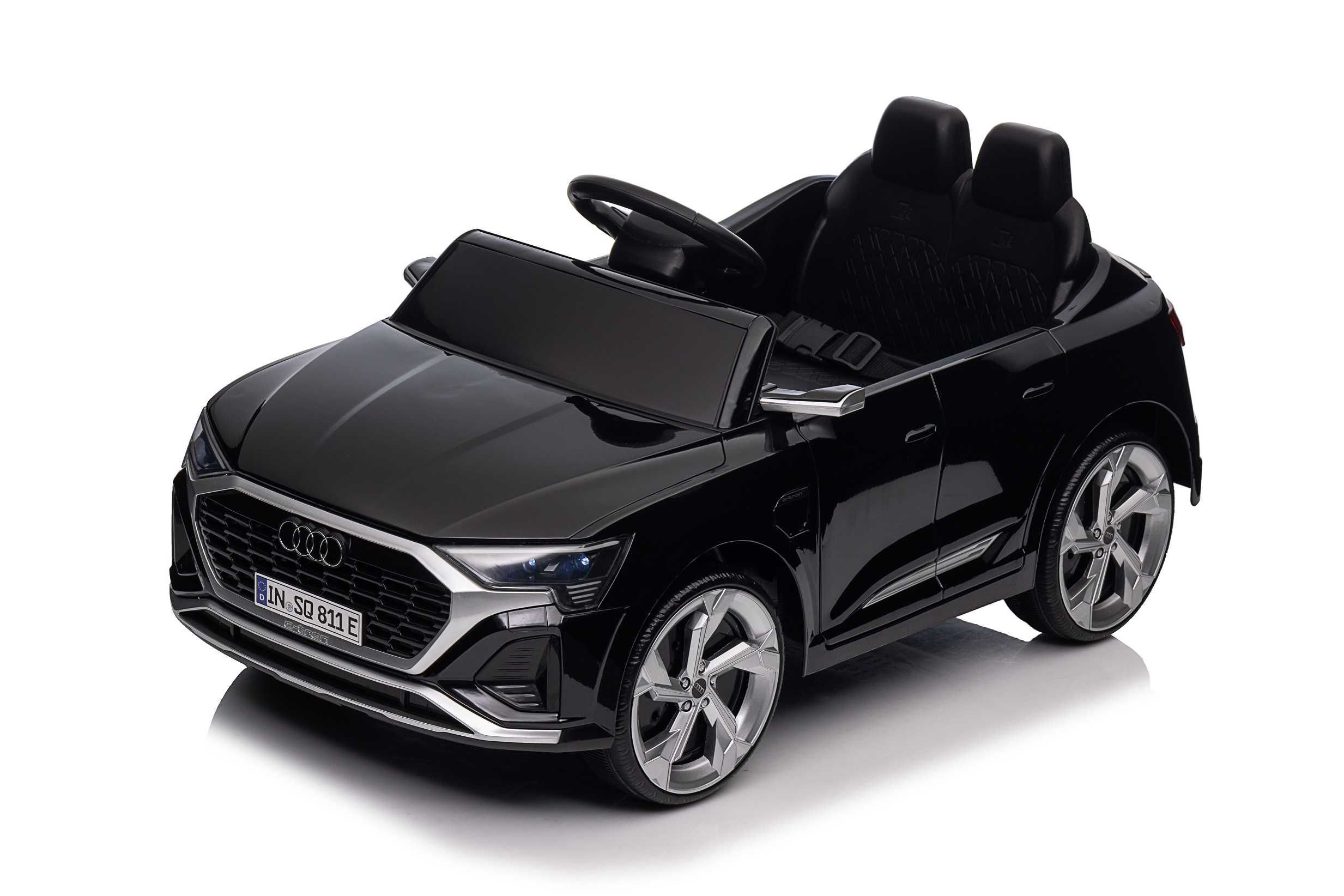 Masinuta electrica pentru copii Audi SQ8 2x 35W 12V MP3 player #BLACK