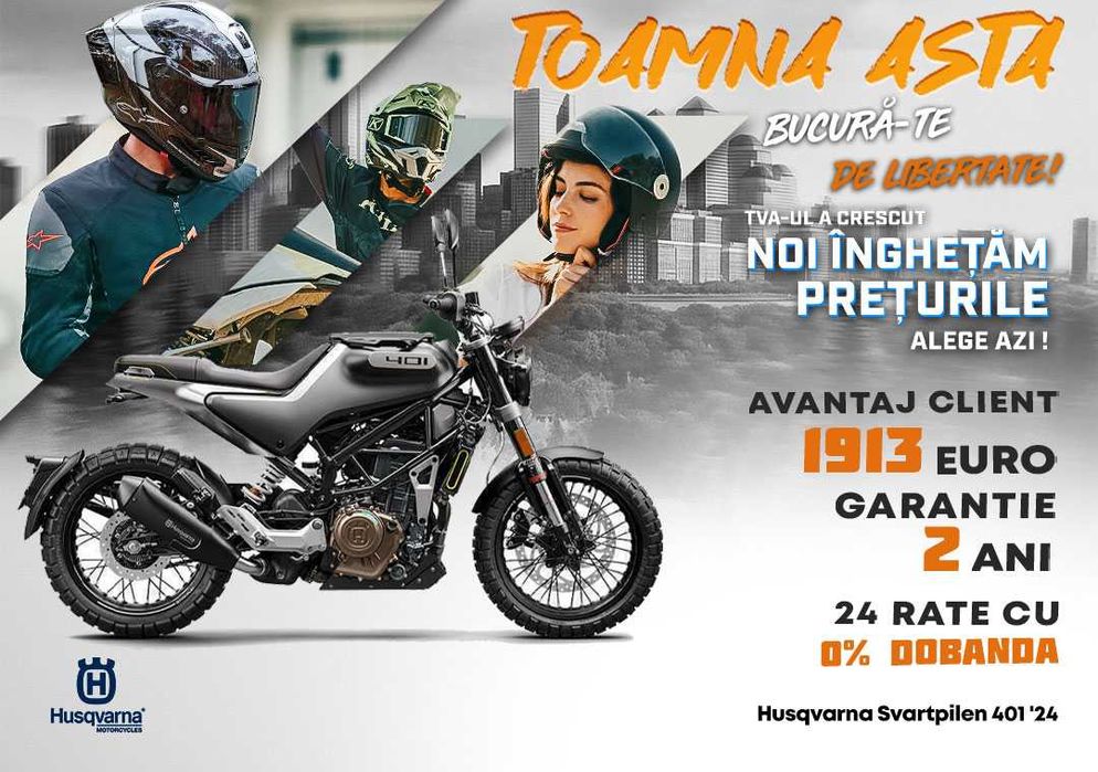 Motocicleta Husqvarna Svartpilen 401 '24
