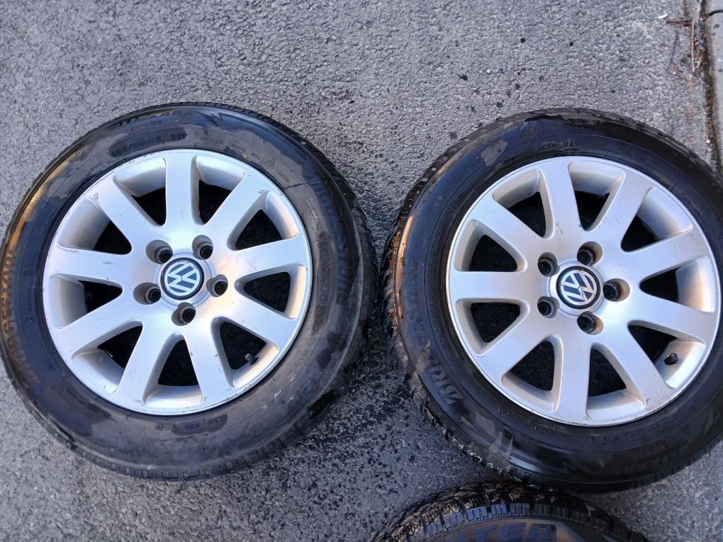 Оригинални Алу джанти 15цола за vw Golf-5.6.Touran.Caddy.passat.5×112.