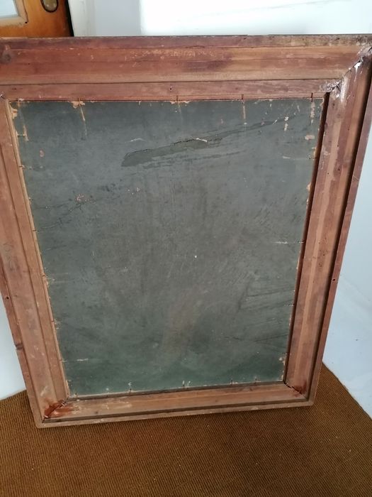 Tablou semnat indescifrabil