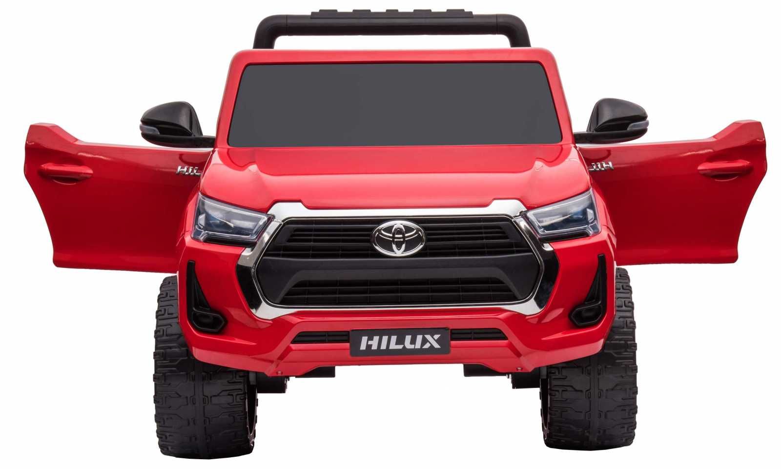 Masinuta electrica pentru 2 copii 4x4 Toyota Hilux 12V 14Ah, RED