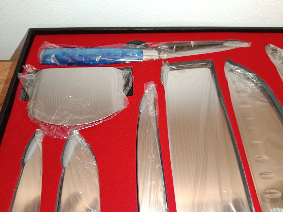 Set cuțite bucatarie profesional, NOU