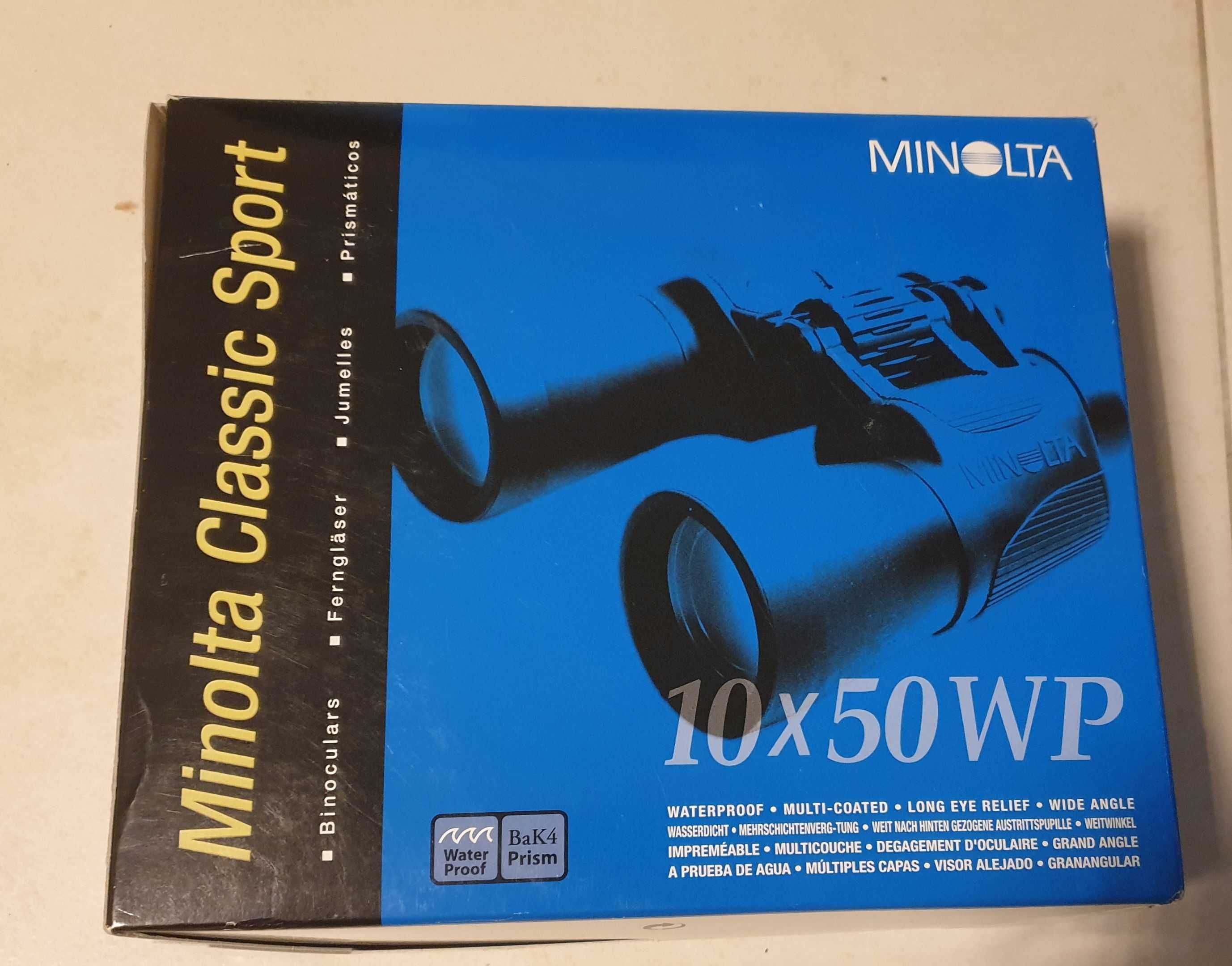 Нов висококачествен бинокъл  Minolta 10x50 WP