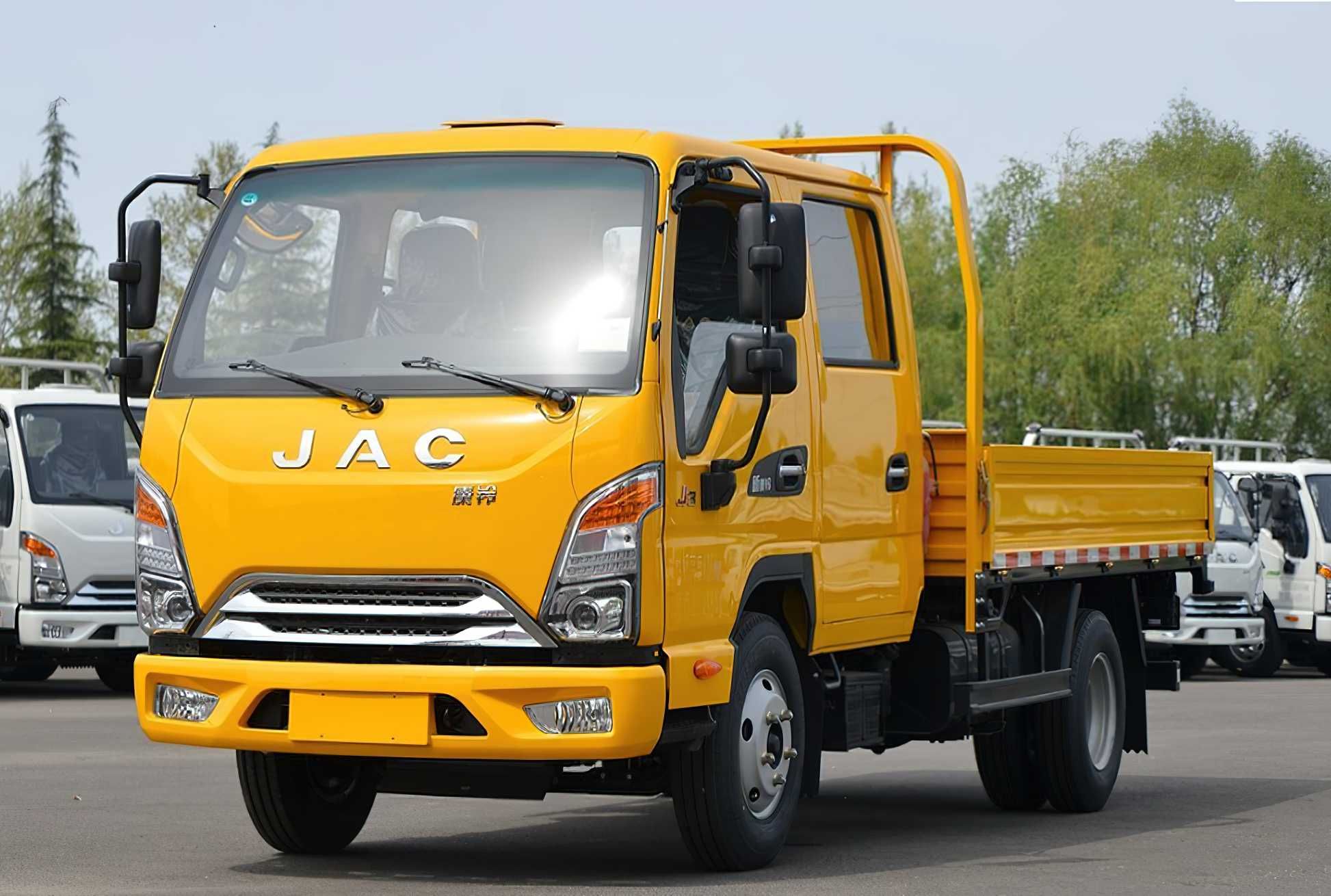 JAC бортовой мини грузовик 3,5 тонн 2х кабина